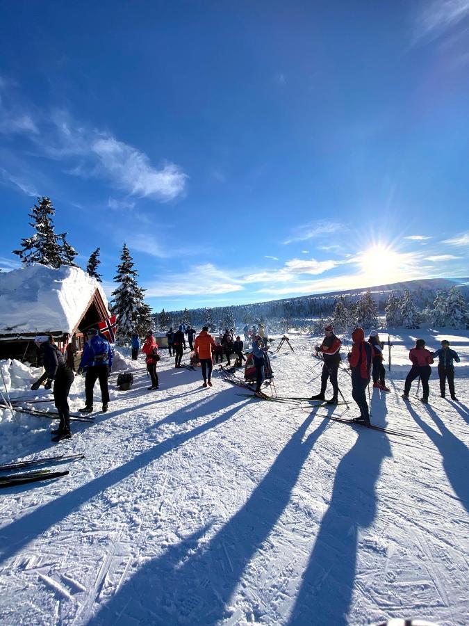 Lys Og Moderne Leilighet Rett Ved Skiloypa Pa Nordseter - Kort Vei Til Sjusjoen, Lillehammer Og Hafjell - Dyr Ikke Tillatt Екстериор снимка